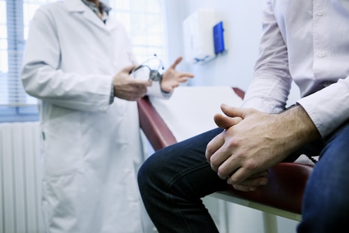 Man In Consultation for prostate