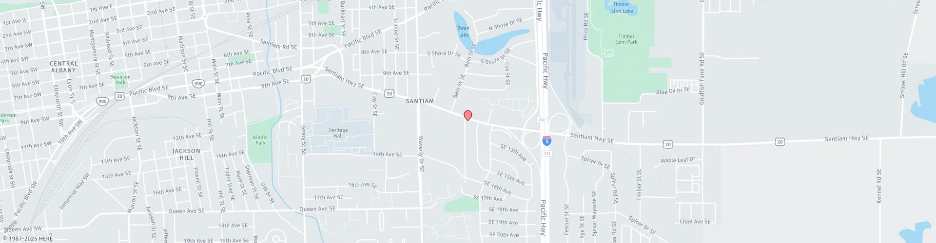 Location Map: 2910 Santiam Hwy SE Albany, OR 97322