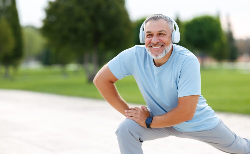 Man exercising after testosterone testing in Oregon