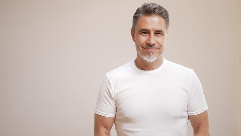 A man smiling after TRT at Oregon Man Clinics