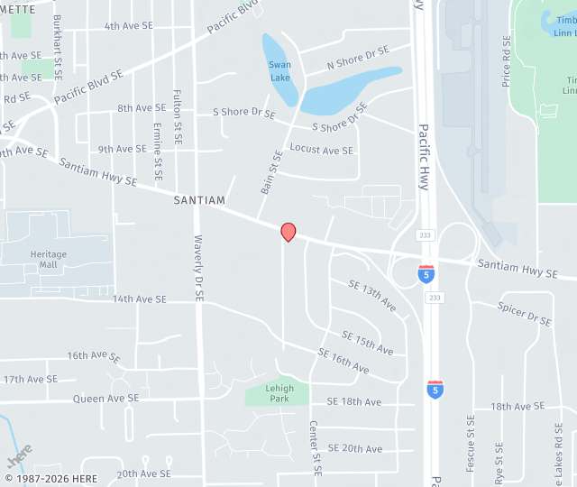 Location Map: 2910 Santiam Hwy SE Albany, Oregon 97322