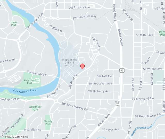 Location Map: 2546 NE Conners Ave, Suite 210 Bend, Oregon 97701